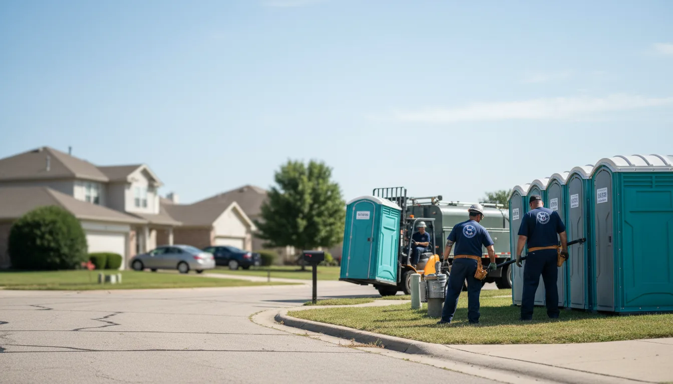 Porta Potty Rental in Alsip, IL near me